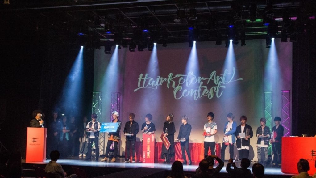 ５月３日大阪梅田HEPホールEMAJINYヘアカラーアートコンテストのエンドロール映像をアップロード