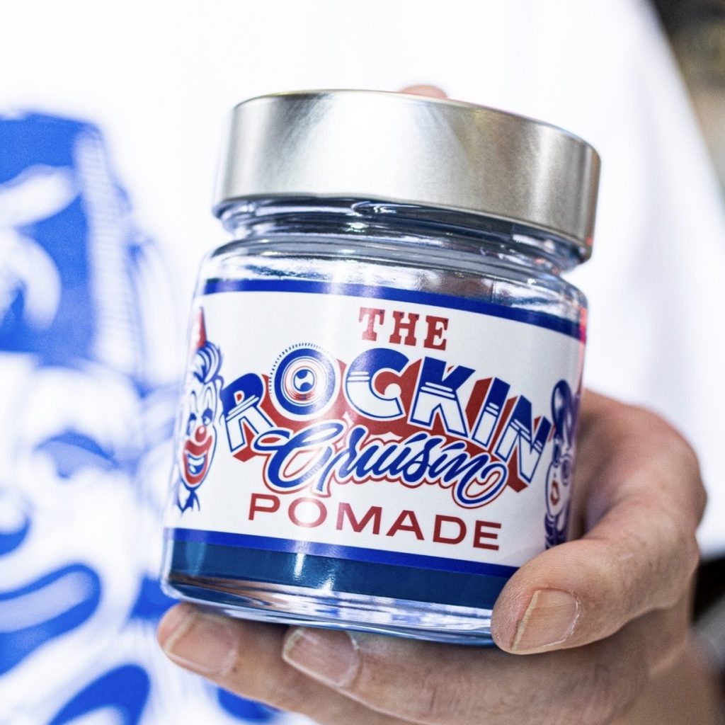 2020/10/02新発売 THE ROCKIN’Cruisin POMADE design by Mr. G ロッキンクルージンポマード（水性）【日本製】【ミントの香り】
