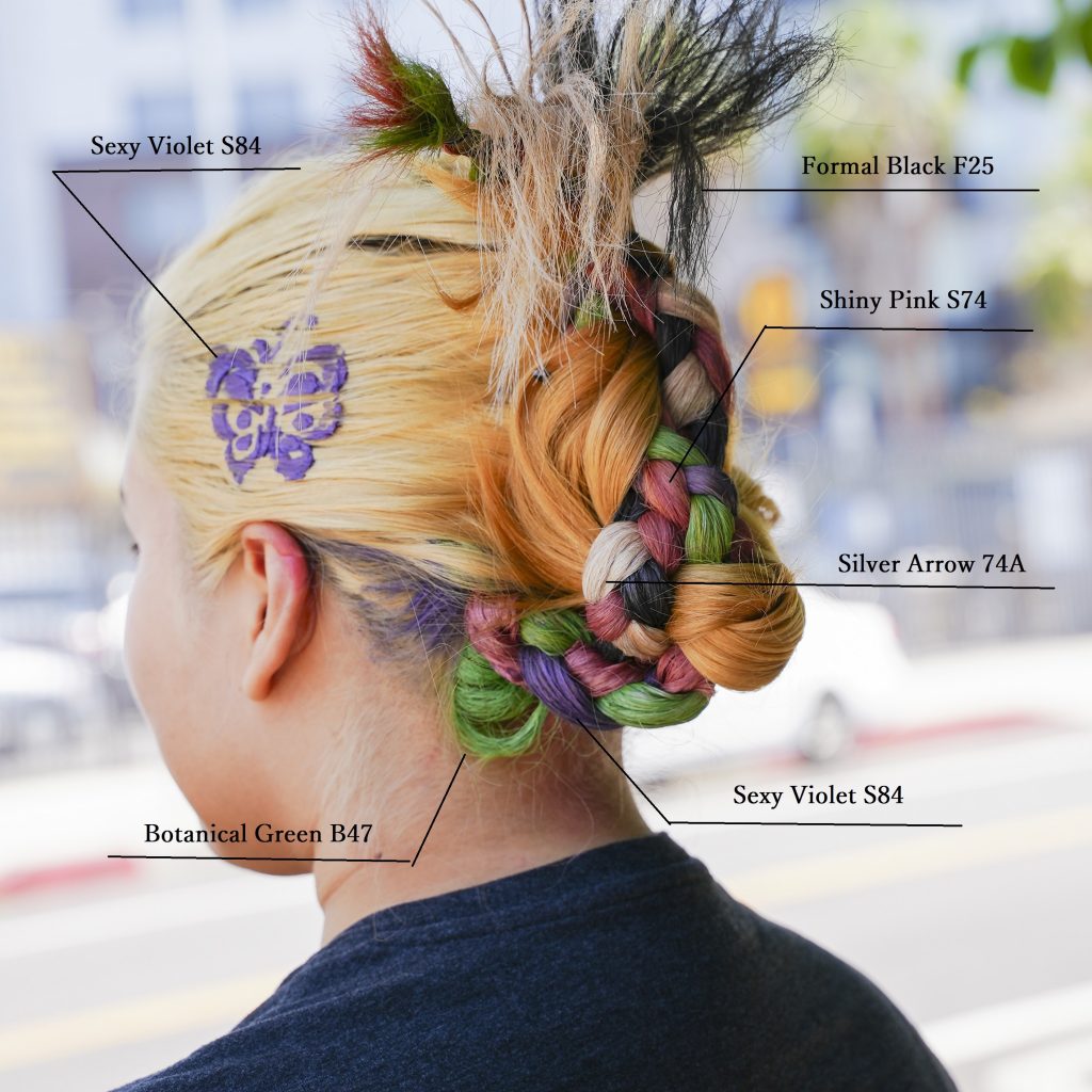 EMAJINY Hair Color Arrangement